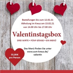 Unsere Valentinstagsbox - bereiten Sie sich einen romantischen Abend zu Hause Unsere Valentinstagsbox - bereiten Sie sich einen romantischen Abend zu Hause